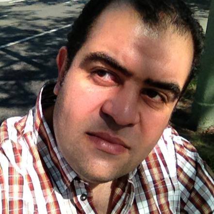Portrait of author Ahmed Youssef Shaheen